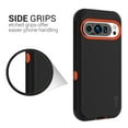 thumbnail image 6 of CoverON For Google Pixel 9 / Pixel 9 Pro Case, Military Grade Heavy Duty Full Body Rugged Phone Cover, Black, 6 of 7