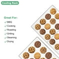 thumbnail image 5 of Uxcell Cooling Rack, 12" x 10" Stainless Steel Baking Rack for BBQ/Cooking/Roasting/Grilling/Steaming/Drying, Wire Cooling Rack for Baking [Silver], 5 of 7