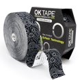 thumbnail image 1 of Cinesiology Tape OK TAPE Bulk, 31,5 m, adhesivo profesional, color negro, 1 of 6