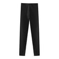 thumbnail image 4 of TiaoBug Girls' Swim Bottoms Swimming Leggings Rash Guard UV Sun Protection Beach Sports Trousers Black 8, 4 of 7