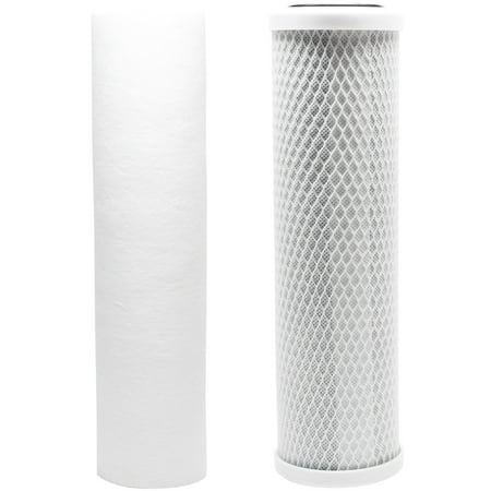 

Compatible Filter Kit for Brita USS-120 RO System - Includes Carbon Block Filter & PP Sediment Filter - Denali Pure Brand