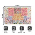 thumbnail image 5 of Pioneer Flower Floral Print Pattern Door Rugs,Washable Non Slip Door Mats Indoor,Decorative Door Mats,Entry Mat Indoor for Entrance,Bedroom,Kitchen,Bathroom,20"x32", 5 of 6
