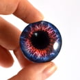 thumbnail image 2 of Blue and Red Fantasy Glass Eyes, 2 of 7