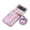 Purple, variant on For Samsung Galaxy Z Flip 4 5G Shockproof Rose PU Leather Wallet With Crossbody Strap Case Cover