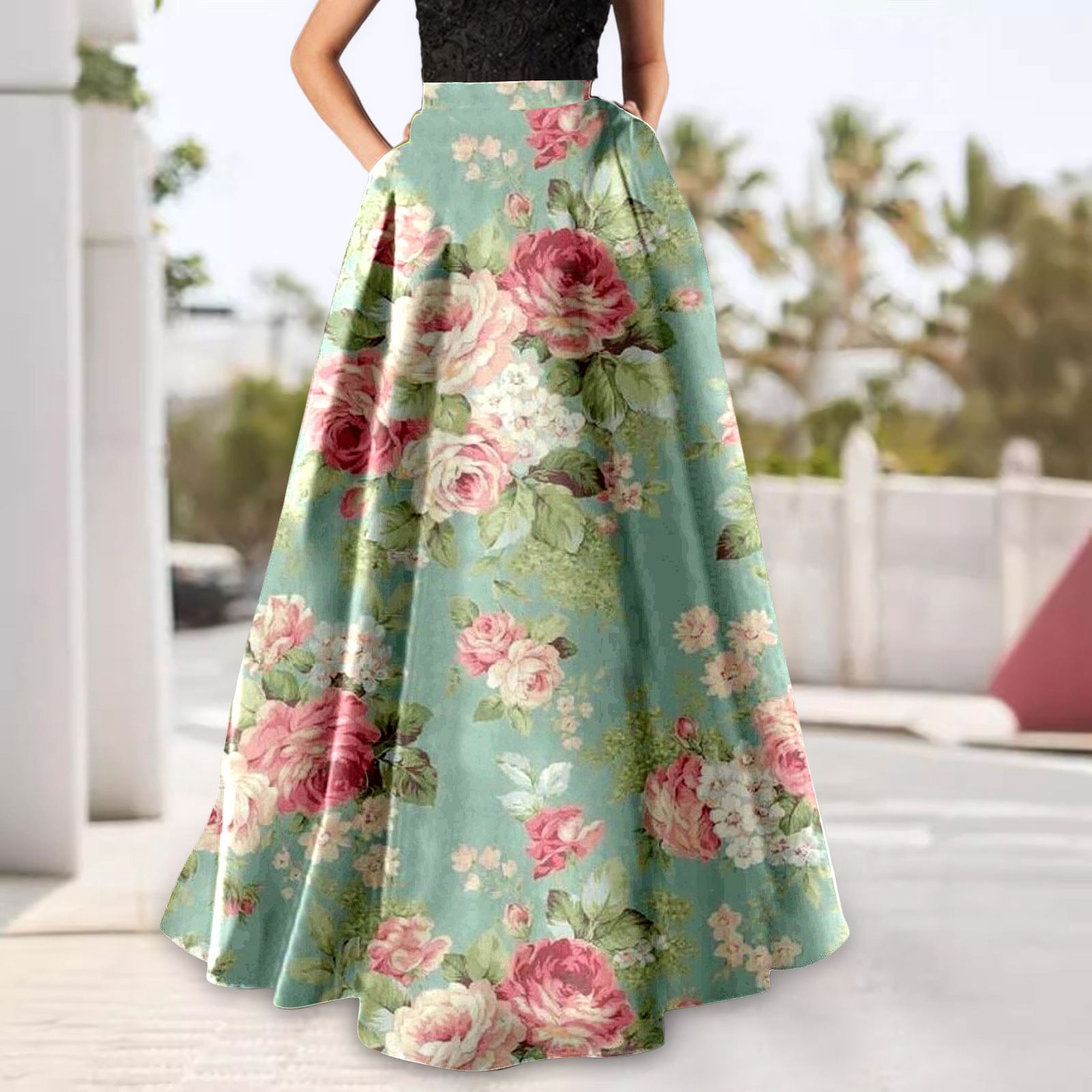 long skirt top for wedding