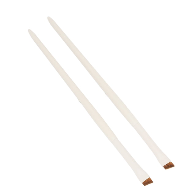Pincel delineador de ojos preciso, 2 piezas Pincel delineador de ojos en ángulo Pincel delineador de ojos Pincel delineador de ojos ultrafino Artesanía superior