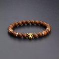 thumbnail image 2 of HOOUN Fashion Men's 8MM Multilayer Wooden Beaded Elasticity Charm Women's Bracelets-74, 2 of 4