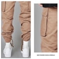 thumbnail image 4 of Men's cargo pants with many pockets, loose bags, casual men's overalls and drawstring work pants, 4 of 6