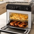 thumbnail image 5 of Kndko 19 Quart Air Fryer, Black, 12 Presets, 1700W, 5 of 9