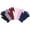 Assorted-Black/L. Grey/Cream/Pink/Navy/Burgundy, variant on Women's 6-Pack Winter Acrylic Touch Screen Magic Gloves, Assorted-Multi-Color, One Size