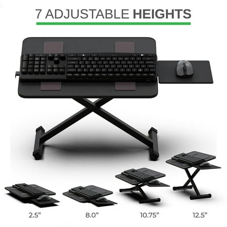 Uncaged Ergonomics - KT3 Standing Keyboard Stand - Black