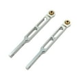 thumbnail image 3 of MERIGLARE 1:12 RC Car Rear Axle Pull Rod Set of 2 Directly Replace Parts for MN82 LC79 SIlver, 3 of 8