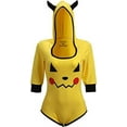 thumbnail image 5 of CutiePlusU Cotton Button Crotch Bodysuit Romper Onesie Pajamas - Little devil onesie Yellow XS, 5 of 5