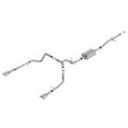 thumbnail image 1 of Borla Exhaust System Kit 140781 S-Type Cat Back System; T-304 Stainless Steel; With Muffler; 3 Inch Pipe Diameter To 2-3/4 Inch Pipe Diameter; Single Exhaust With Quad Exit; Quad Split Rear Exit, 1 of 3