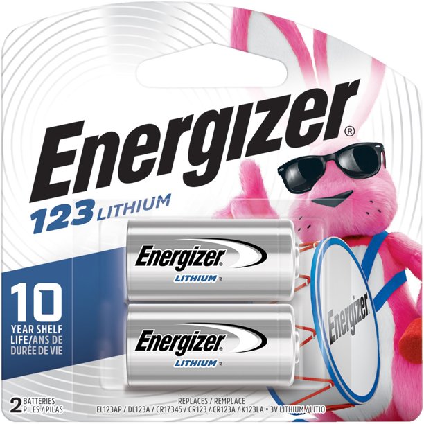 Energizer Lithium 123 3Volt Battery