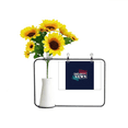 thumbnail image 1 of Sudden News Message Art Deco Fashion Artificial Sunflower Vases Bottle Blessing Card, 1 of 3
