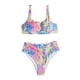 thumbnail image 5 of Conjuntos de Bikinis Traje de Baño Mujer Con Almohadilla en El Pecho Sin Aros Estampado Digital Cintura Alta Bikini Dividido Odeerbi ODB117570, 5 of 9