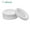 white, variant on Compostable Paper Plates 7/9", Disposable Plates 50 Count ,Heavy Duty Unbleached Biodegradable Bagasse & Bamboo Fiber Dinner Paper Plates ,Round