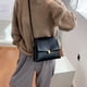 thumbnail image 4 of Carteras y bolsos de mano para mujer, bolsos de mano de piel sintética con asa superior, bolsos de hombro tipo cartera, color negro, 4 of 5