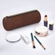 thumbnail image 2 of Disketp Dark Brown Glitter Estuche Organizador de Lápices de Cuero, Estuche de Oficina con Cremallera para Bolígrafo y Lápiz, 2 of 6