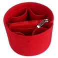 thumbnail image 3 of Milaget Doublure de Sac Seau Doublure de Sac Mode avec Compartiments Type Seau Garder Petit Rouge, 3 of 9