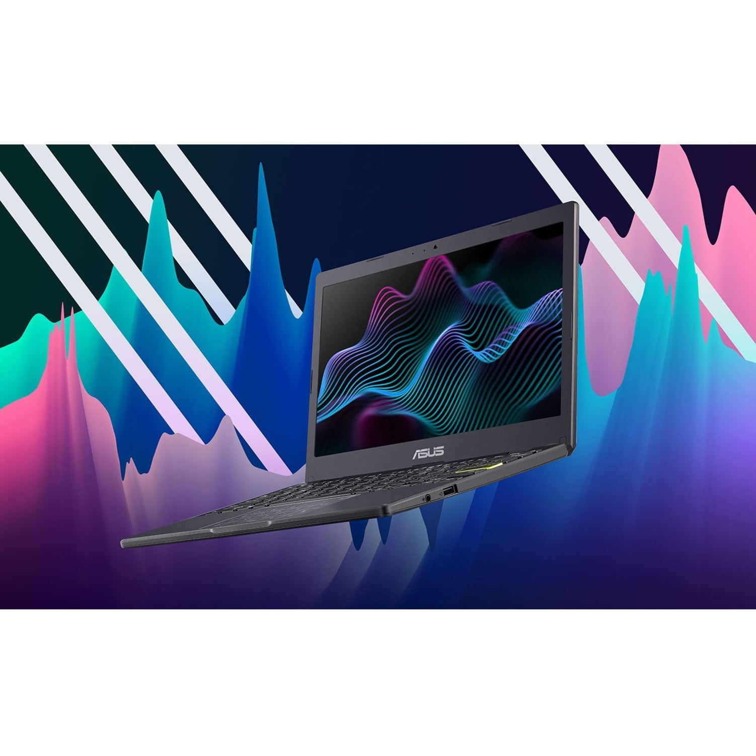 Asus Vivobook Go 12 11.6" Laptop, Intel Celeron N4500, 128GB SSD, Windows 11 Home in S mode, L210KA-ES04