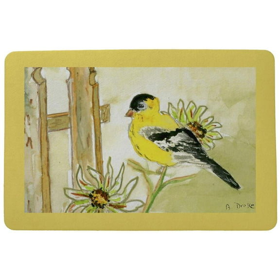 Betsy Drake Interiors Goldfinch Door Mat 30x50