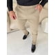 thumbnail image 2 of Pantalones De Traje Simples De Color Sólido Para Hombres, 2 of 8