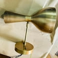 thumbnail image 4 of Mid Century Modern Style Solid Brass Wall Sconce, Handcrafted Raw Brass Stilnovo Style Wall Light Lamp, Adjustable Bedside Reading Light, 4 of 5