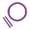 2#Purple, variant on Cat Self Groomer, Cardboard Cat Corner Grooming Brush Self Massage Comb Ring Hair Shedding Reducer, Cat Grooming Door Brush for Indoor Cats Home Furniture Pet Houses