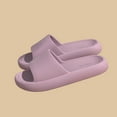 thumbnail image 2 of Lenago Women's Bath Slippers Non Slip Dorm Shoes Women Quick Drying Bath Slippers Lightweight Shower Shoes Bathroom House Shoes Beach Sandals, 2 of 7