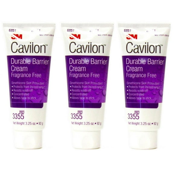 3 Pack - 3M Cavilon Durable Barrier Cream 3.25 oz