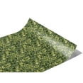 thumbnail image 2 of Rwraps Green Camouflage Forest Pixel Gloss Vinyl Film Wrap 59in x 2ft Vinyl Vehicle Car Film Sheet, 2 of 9