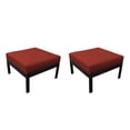 thumbnail image 2 of kathy ireland Madison Ave. Ottoman 2 Per Box in Terracotta, 2 of 2