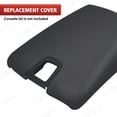 thumbnail image 6 of KBH Center Console Armrest Cover for Lexus ES350 2007 2008 2009, Leather Middle Console Lid Cover Replacement Skin Upholstery Interior Tirm, Black, 6 of 9