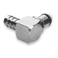 thumbnail image 2 of Colder 3/8" Barb Chrome Plated Brass Shut-Off Elbow Insert LCD23006, 2 of 2