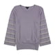 thumbnail image 2 of Suéter con flecos alfani para mujer, morado, pequeño, 2 of 2