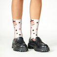 thumbnail image 4 of Honeii Milk Tea Print Children's Colorful Socks,Unisex Kids and Toddlers' Cushioned Sock,Kids Athletic Crew Socks,for Everyday Wear and Sports, 4 of 5