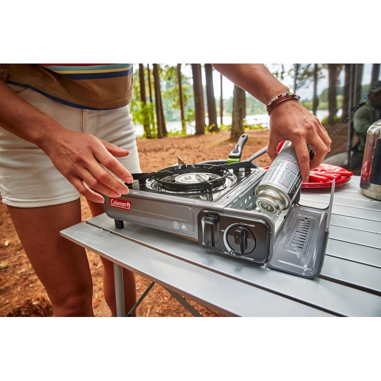 Coleman Camp Bistro 1-Burner Butane Camp Stove, 7650 BTUs