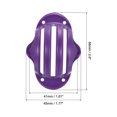 thumbnail image 2 of Unique Bargains Golf Ball Liner, 5 Pack Line Marking Drawing Stencils Marker Alignment Tool for Golf Sport, Purple, 2 of 5