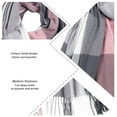 thumbnail image 4 of LEKODE Plaid Scarf for Women Long Scarves for Women Shawl Wraps for Women Poncho Womens Lady Scarf Women's Shawl Women's Poncho Pink One Size, 4 of 7