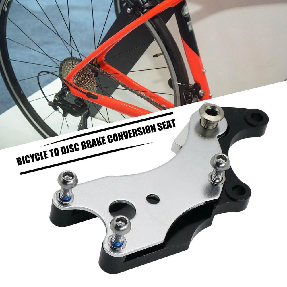 Bicycle No Disc Brake Fixed Seat Road Bike Disc Brake Adapter Conversion 