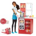 thumbnail image 1 of Muñeca Barbie Spaghetti Chef afroamericana con set de juego, 1 of 1