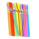 thumbnail image 3 of 300pcs Disposable Party Drink Straws Juice Straws Plastic Drinking Straws for Party, 3 of 3