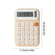 thumbnail image 3 of Calculadora Solar Portátil de Doble Potencia Yxj250721002 Azul Claro Beige Blanco Naranja Botones Grandes Funciones Básicas Avanzadas para Estudiantes Finanzas Uso En Oficina Compacta Ligera, 3 of 6