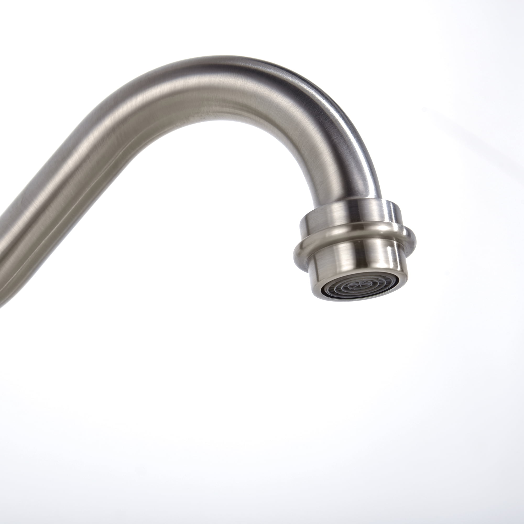 sumerain Wall Mount Bathtub Faucet Brushed Nickel Tub Filler, 8 Inches Center