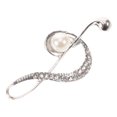thumbnail image 1 of VERDANVERSE Pin Plateado Musical Con Para Estilo Formal Y Casual, 1 of 7