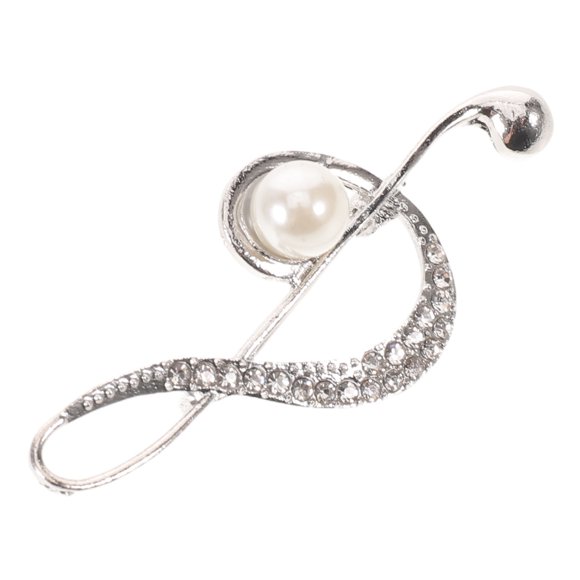 VERDANVERSE Pin Plateado Musical Con Para Estilo Formal Y Casual