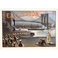thumbnail image 3 of Forbes Co. 14x11 Black Modern Framed Museum Art Print Titled - Excelsior (1884), 3 of 5