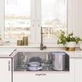 thumbnail image 5 of GloryStar Modern Kitchen Undermount Sink, 304 Stainless Steel Construction, 5 of 5